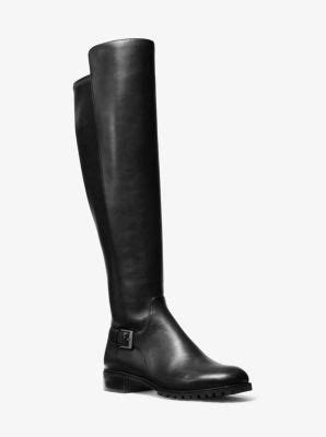 michael michael kors branson stretch leather boot|Branson Stretch Leather Boot .